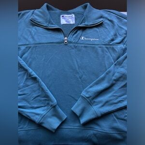 Medium turquoise champion sweatshirt